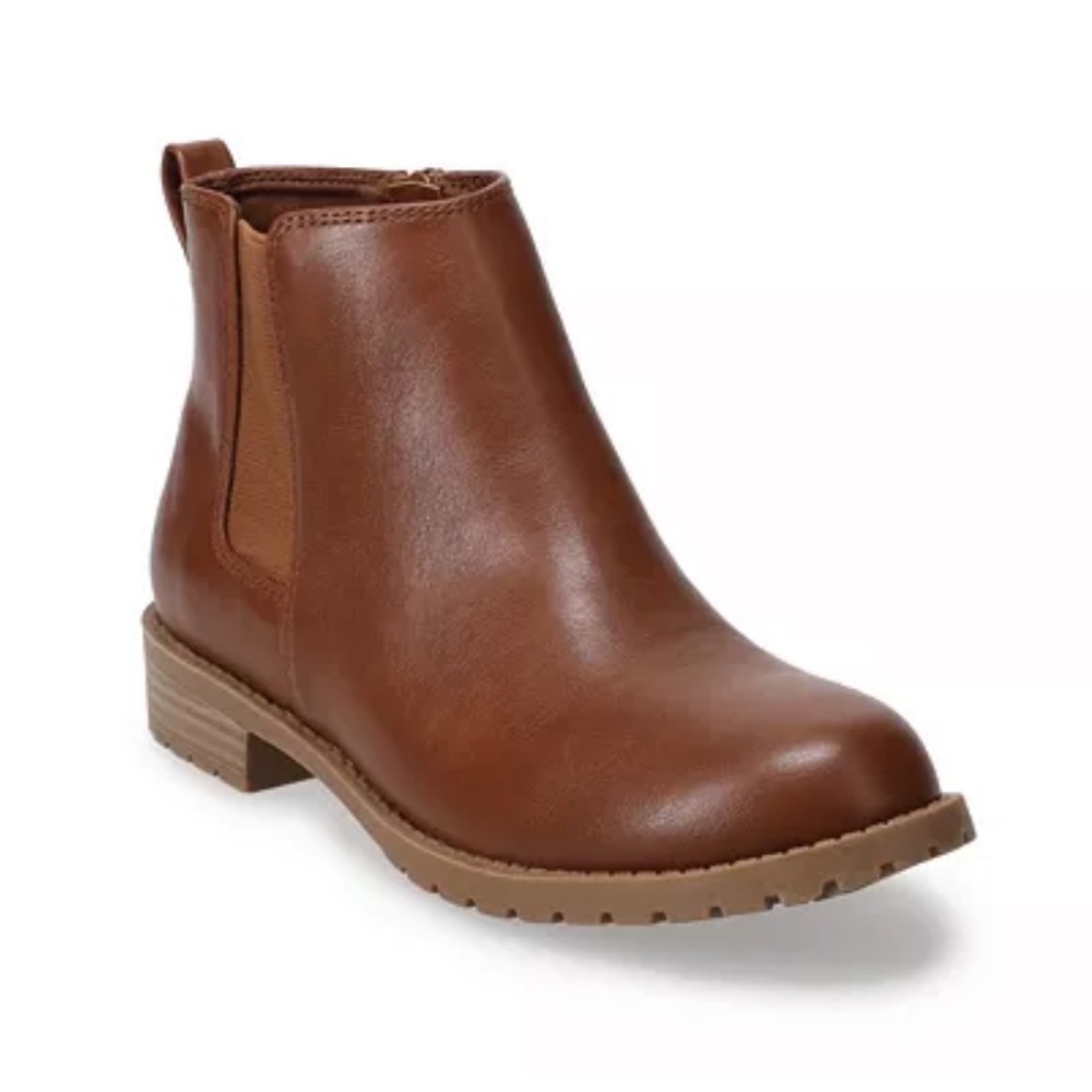 8.5 cognac Sonoma booties - worn once for a few hours don’t fit unfortunately